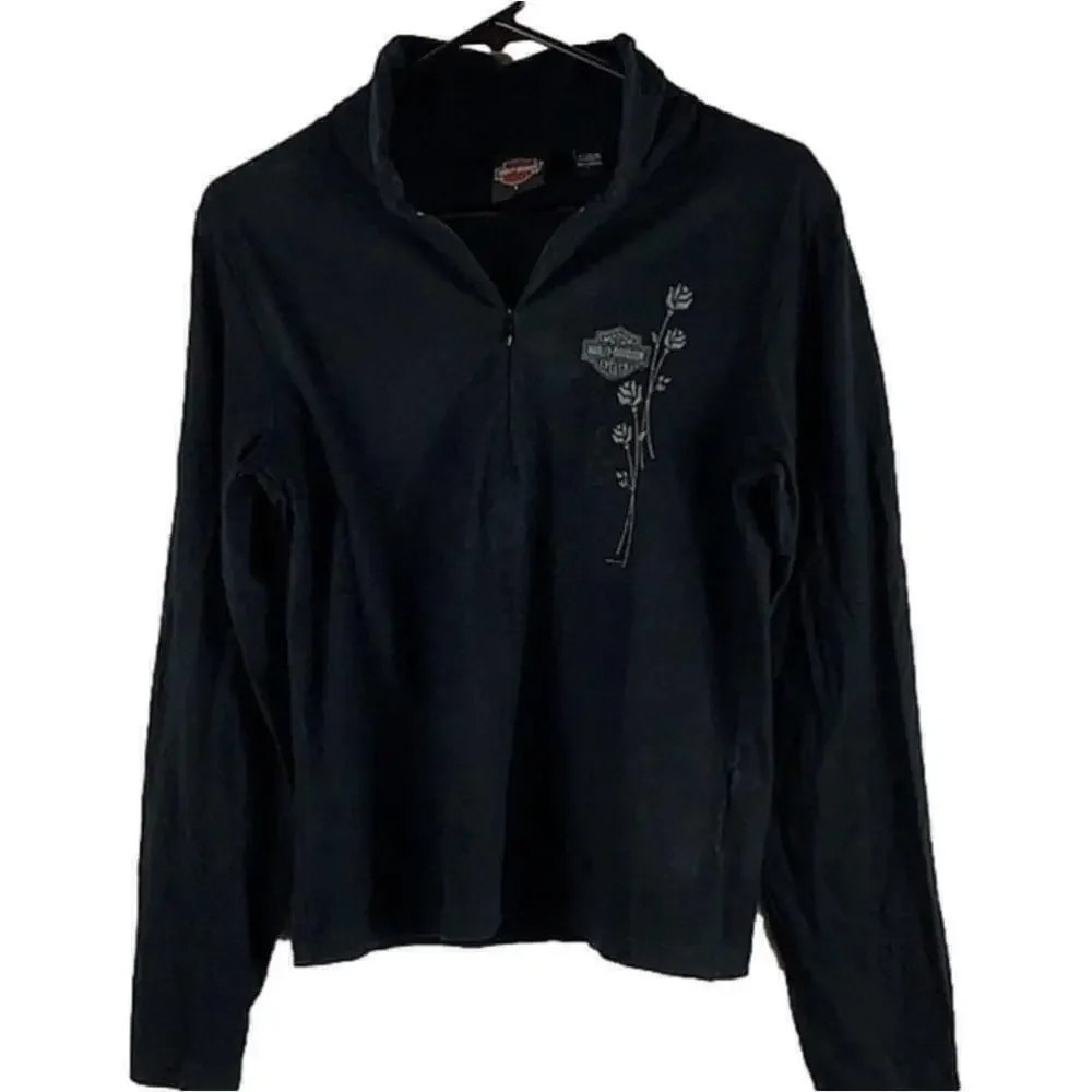 2005 Harley-Davidson Concealed Zip Pullover - Picture 1 of 7